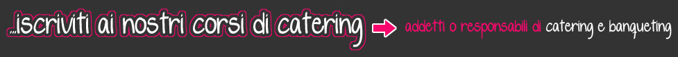 corsi di catering