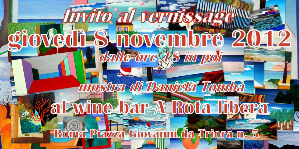 Daniela Tomb in mostra alla Garbatella