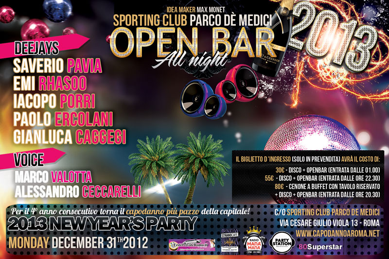 Capodanno allo Sporting Club Parco de