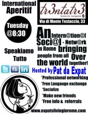 Expat Living in Rome - Aperitif al Tr3ntatr3