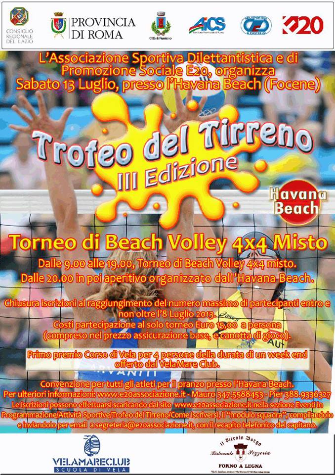 Trofeo del Tirreno - Beach Volley 4x4 Misto