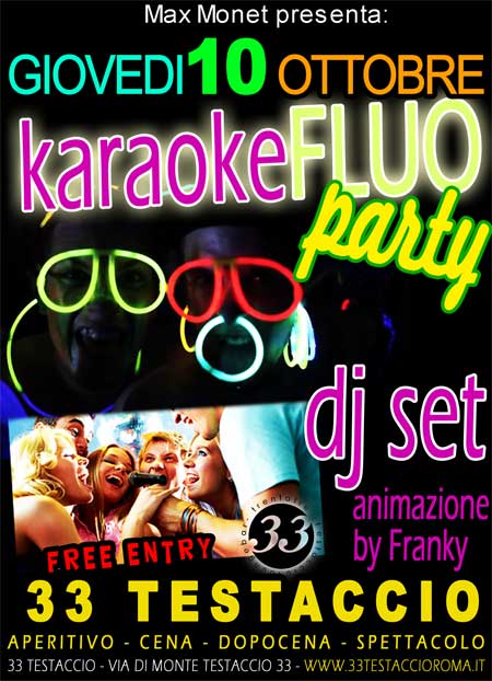FLUO KARAOKE PARTY