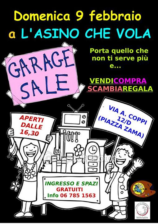 GARAGE SALE