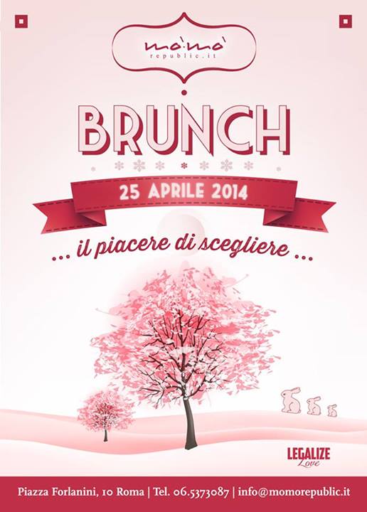 Il piacere di scegliere: Brunch del 25 Aprile al M M Republic!