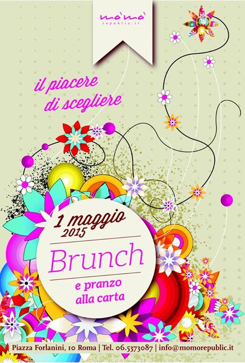 Brunch del 1 Maggio a Roma