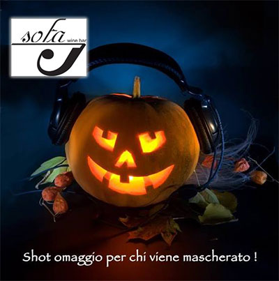 Halloween Hip hop e House al Sofa Wine bar