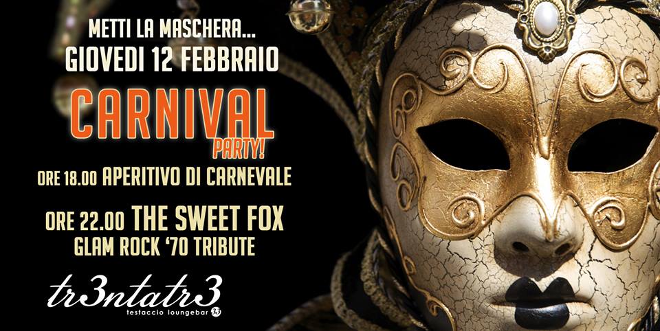 Aperitivo di Carnevale a Testaccio