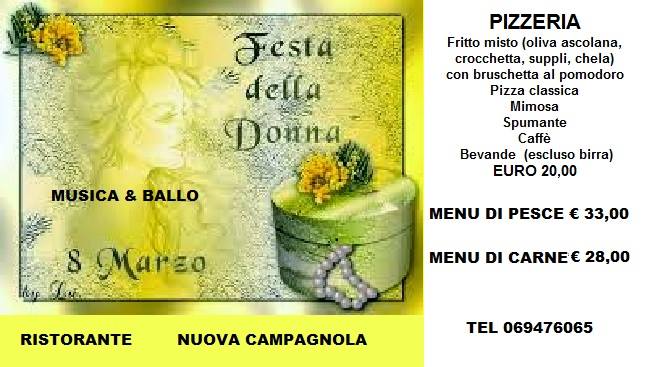 8 marzo 2015 festa della donna al Camp