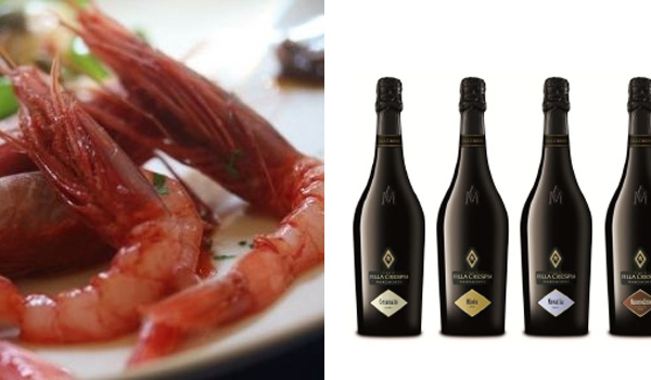 Bollicine e crudi di pesce Villa Crespia, alle Oche Giulive