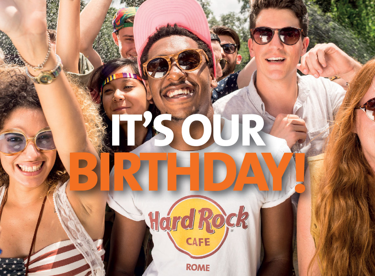 Buon Compleanno HARD ROCK CAFE