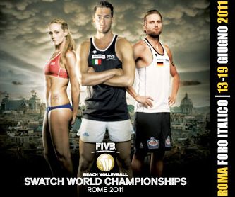 mondiali di Beach Volley a Roma