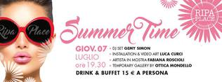 Aperitivo Summer Time al Ripa Place: festa dell