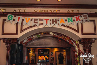 Il THANKSGIVING DAY a Roma  HARD ROCK